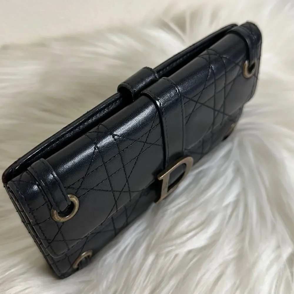 💯Authentic Christian Dior Long Wallet 🍀